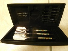 Vintage Imperial Wizard  Soft Tip Darts Set w/ Case