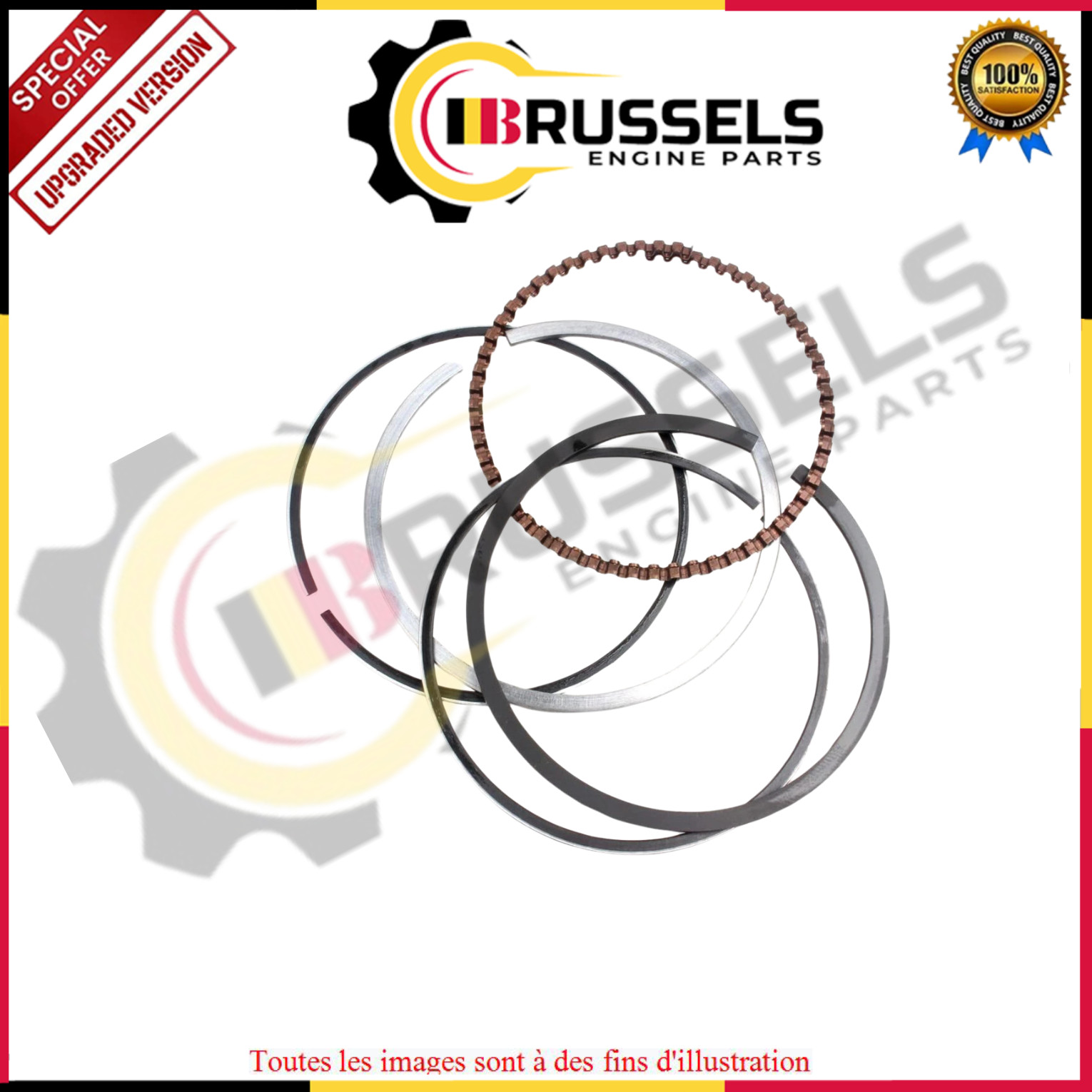 Bagues de piston Range Rover Vogue 4.4 Diesel voyagez l'esprit serein en SDV8