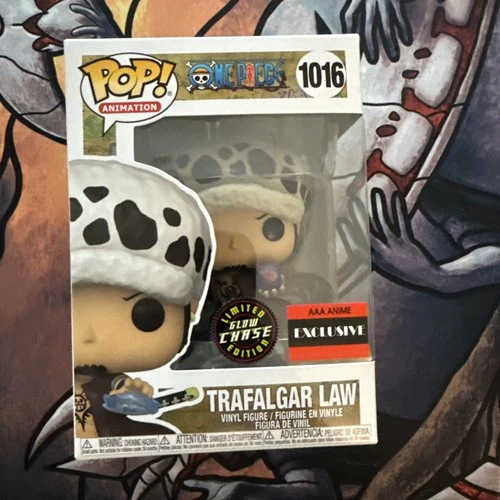 Funko Pop! Vinyl: One Piece - Trafalgar Law (Chase) Glow- AAA Anime (Exclusive)