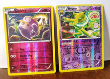 POKEMON HYPNO 51/122 & CLEFAIRY 81/122 REVERSE HOLOS BREAKPOINT TOMOKAZU KOMIYA on eBay
