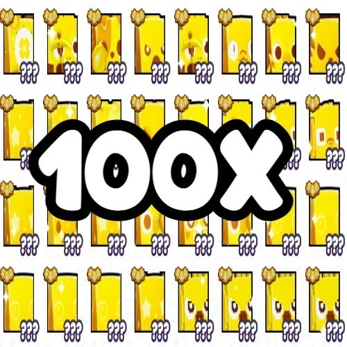 PET SIMULATOR X 100X Random Golden Huges | Pet Simulator 99