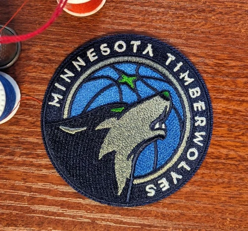 Minnesota Timberwolves Basketball Embroidered Iron On Patch