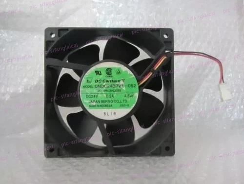 CNDC24B7VS-052 fan DC:24V 0.2A 4.8W 120*120*38mm 3Pi 1PCS NEW Servo