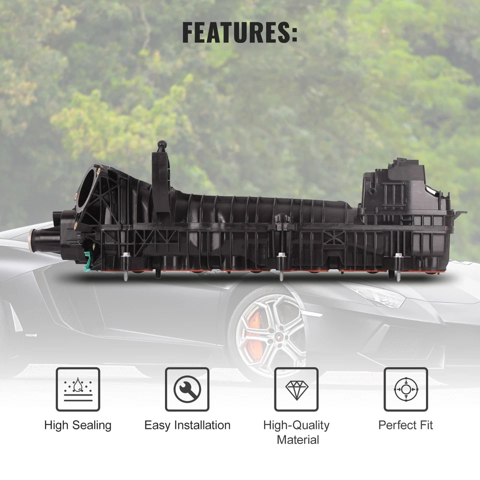 Colector de admisión con actuador para BMW 535d 535d xDrive 3,0 L 2014-2016 11617811909 Foto 4 de 4