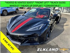 2026 Chevrolet Corvette CONVERTIBLE  E-RAY ASYMMETRICAL STRIPES & INTERIOR