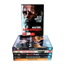 Crime, Action Thriller Scifi 6 x DVD Mixed Gift Bundle, Unhinged Mummy Region 4