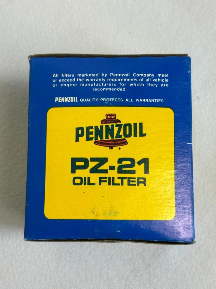 批量 8 件 Pennzoil PZ-21 油过滤器 雪佛兰/克莱斯勒/道奇/普利茅斯 NOS — 第 3/4 张图片