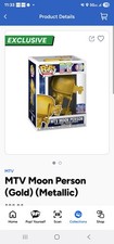 Funko Pop! Vaulted! Icons #18 MTV Music Television MTV Moon Person