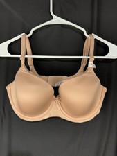 Victoria's Secret lightly Lined Front Close Bra 34DD pink/blush