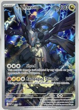Pokemon TCG Ascended Heroes ETB N'S ZEKROM SPECIAL ILLUSTRATION RARE FOIL PROMO