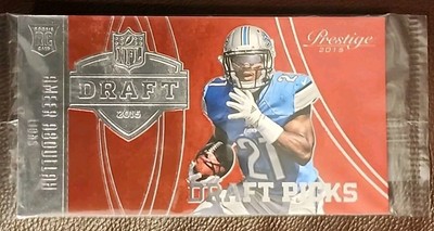 2015 Panini Prestige Draft Picks Retail Jumbo Red Ameer Abdullah #12 Rookie