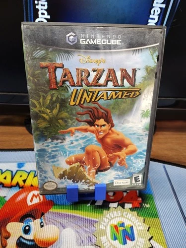Disney's Tarzan: Untamed (Nintendo GameCube, 2001) CIB - Tested And Working