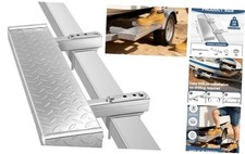 Boat Trailer Step with Nonslip Surface Aluminum Heavy Duty Boat 6"  20"