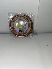 NEW Moes Tavern Coaster The Simpsons Drink Moe Put your Mug on my Sealed