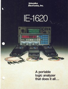 Interplex Electronics, Inc, IE-1620 Logic Analyzer