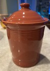 Fiesta Ware Retired Paprika 1 Qt Small Canister, New — photo 6
