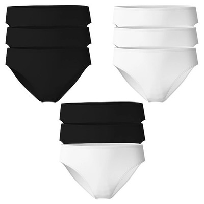 CALIDA Damen Slip 3er Pack - Essential Cotton, Regular Cut, Jersey, einfarbig...