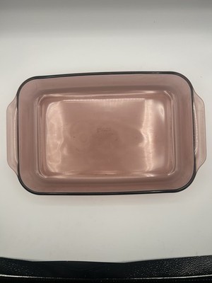 Vintage PYREX Amber Baking Dish #233-N 33x23x5cm.  G1