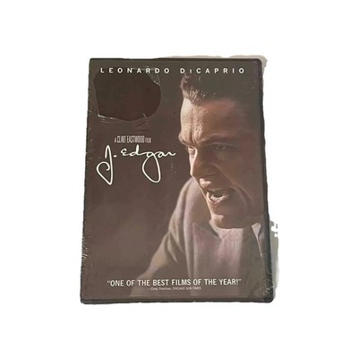 J. Edgar DVD 2011 Leonardo DiCaprio Naomi Watts Armie Hammer Josh Lucas New