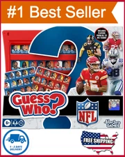 Guess Who? NFL Edition Board Game Officially Licensed NFL Game for Kids and Fami