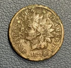 1873 Indian Head Cent - Early Copper Penny