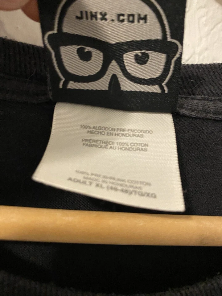 Camisa promocional vintage anos 2000 Y2K G4 TV para jogadores G4TV dupla face tamanho XL - Imagem 4 de 4