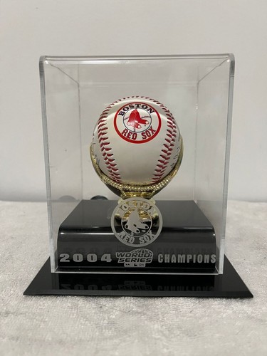 2004 World Series Boston Red Sox FotoBall Baseball with Case printed signatures - Picture 5 of 6