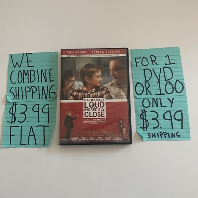 Extremely Loud & Incredibly Close (DVD) - ADD 2 TO CART GET 2 FREE NO LIMIT!