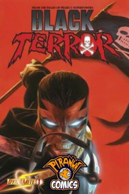 BLACK TERROR #1 ALEX ROSS VARIANT (2008) VF/NM DYNAMITE