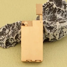 Vintage Antique Old Fashioned STYLE Kerosene Side Flint Wheel Pocket Lighter 