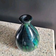 Wooden Vase Hand Turned With Insert