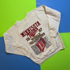 Vintage 80s Minnesota Twins Sweatshirt ‘87 World Series Champion MLB Baseball