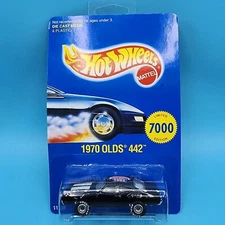 Hot Wheels 1970 Olds 442 Limited 7000 Edition From 1991 Diecast Car No. 11897