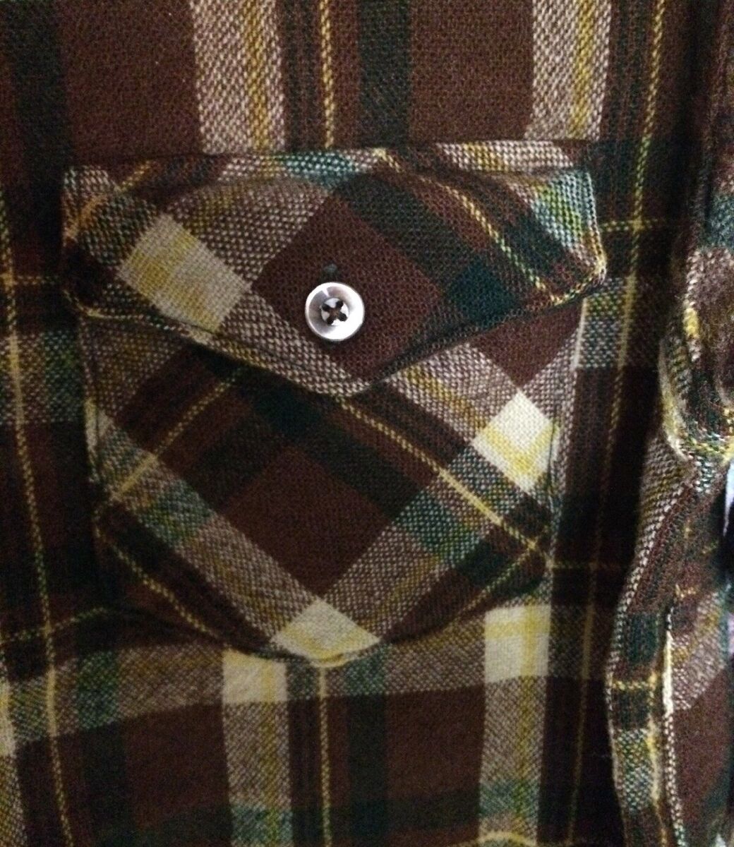 Vintage 1920-30s Jc Penny Sportclad flannel style shirt wool Vintage 1920-30s Jc Penny Sportclad flannel style shirt wool