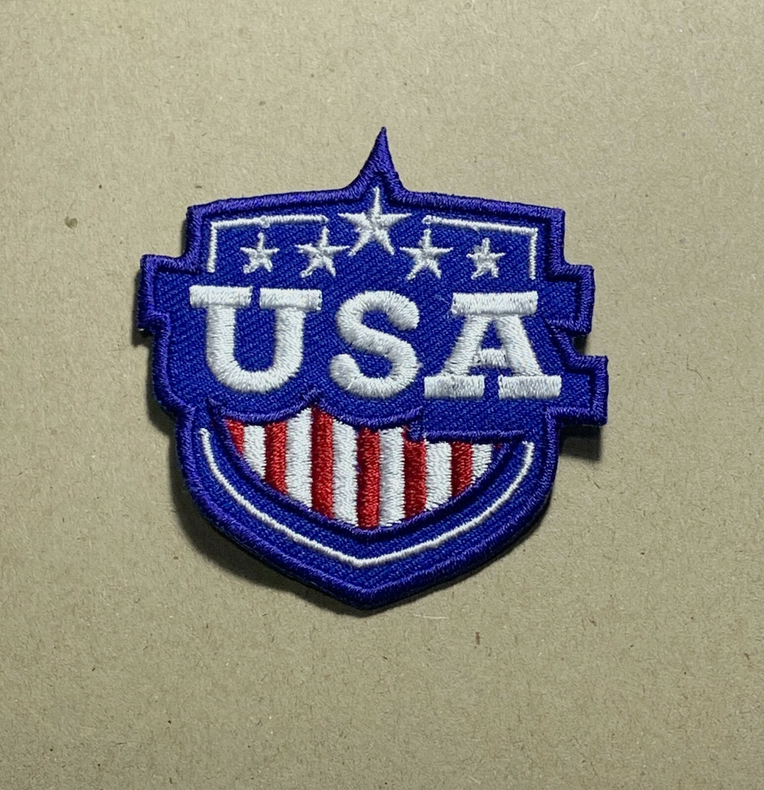 USA Iron-On Embroidered Patch for Clothing & Accessories