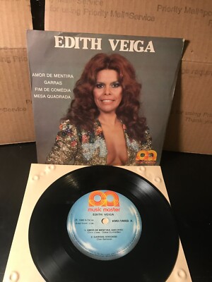 LP Músicas Brasileiras Edith Veiga Amor De Mentira 45 JORGE BEN GAL COSTA SAMBA PSYCH