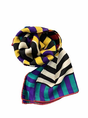 CARVEN PARIS FOULARD DONNA WOMAN SCARF VINTAGE JHD8587