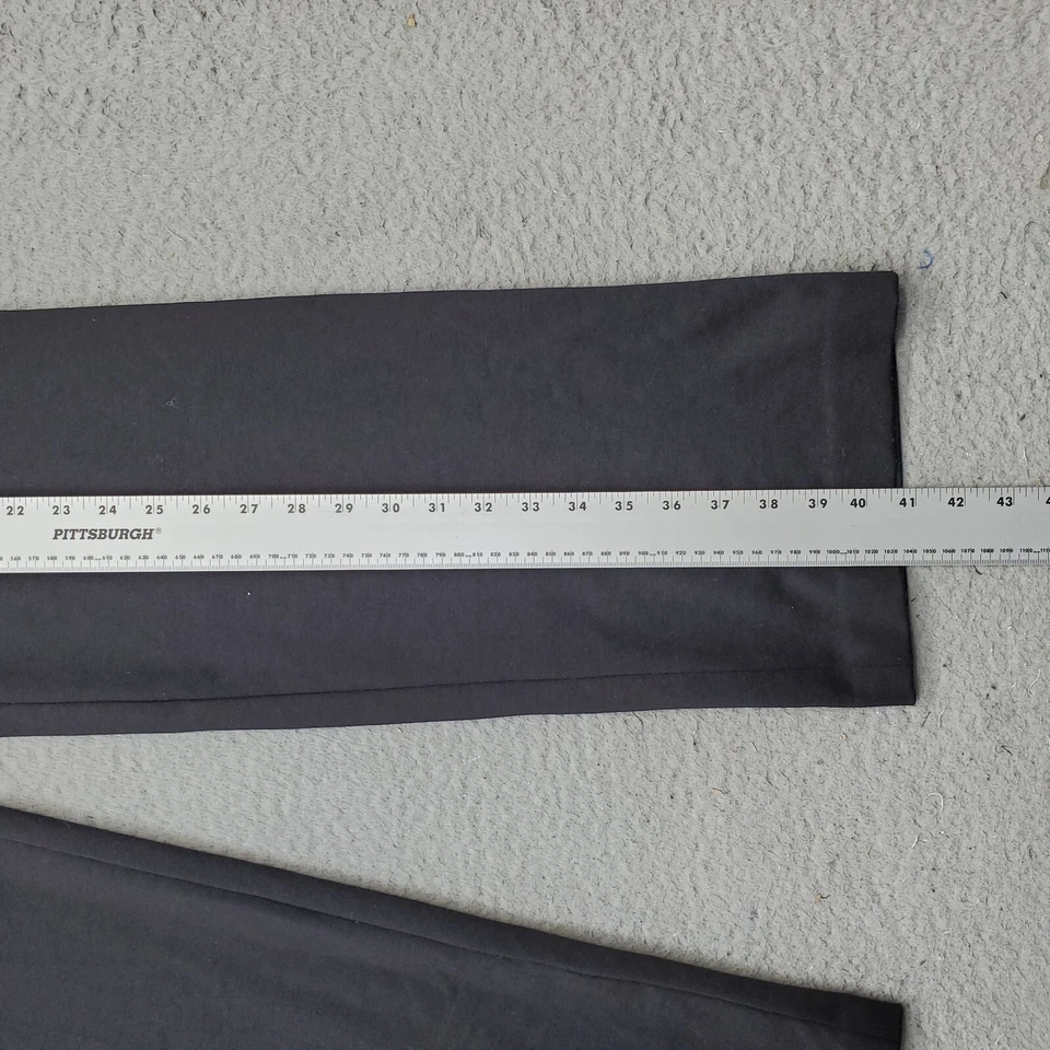 Jones New York Pants Women Size 4 Black Stretch Wide-Leg Slash Pockets Low Waist - Image 4 of 4