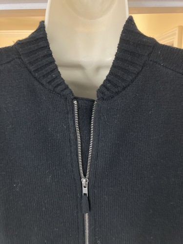 Penfield Mens Lambs wool Black Outdoor Sportsman Winter Sweater Cardigan Size M - Picture 2 of 11