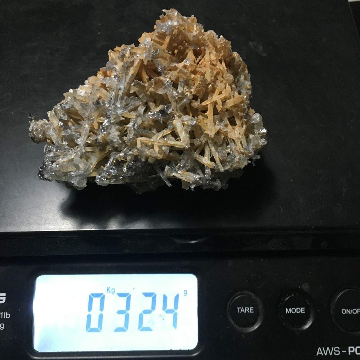 BIG 324g Blue Zincite Display Cluster (zc24) | eBay