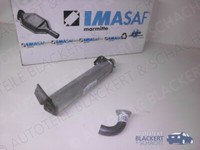 Imasaf Auspuffset Mitteltopf+Endrohr FüR Vw T3 1.6 Td /1.6 Td Syncro 1987-1989