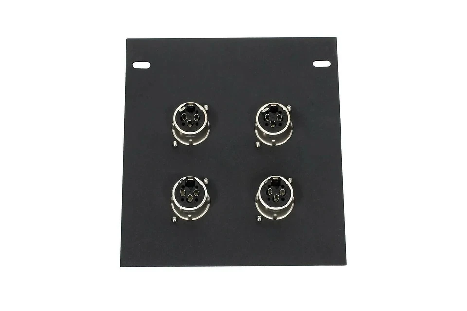 4 EC Stage Floor Box w/4 XLR Mic Connectors & 2 Conductor Shielded Wire 1000 ft - Image 3 of 4