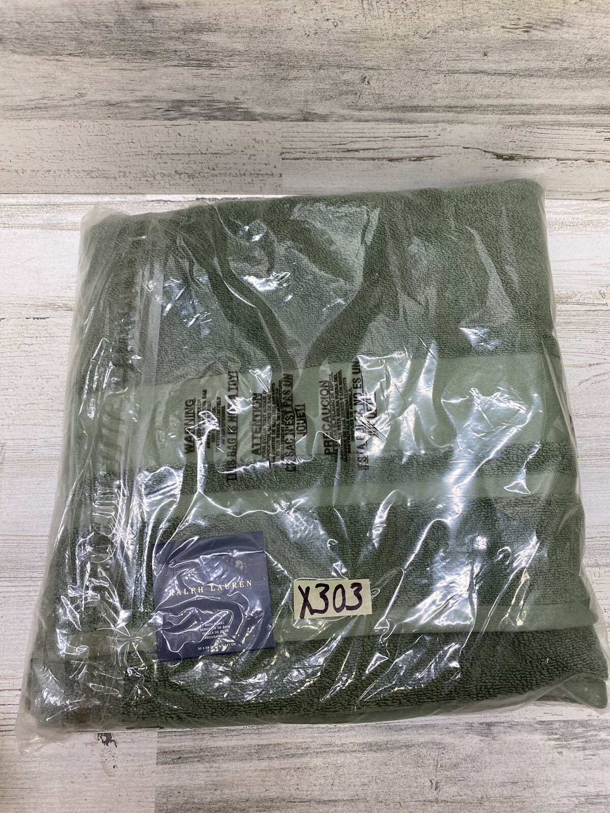 Ralph Lauren Wilton Bath Towel, Luxury Soft Turkish Cotton Spruce Green