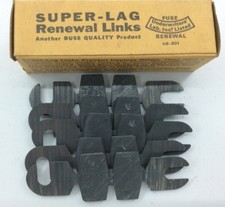 BOX OF 5 BUSS FUSES SUPER-LAG LKN150 RENEWAL LINKS 250V Bussmann