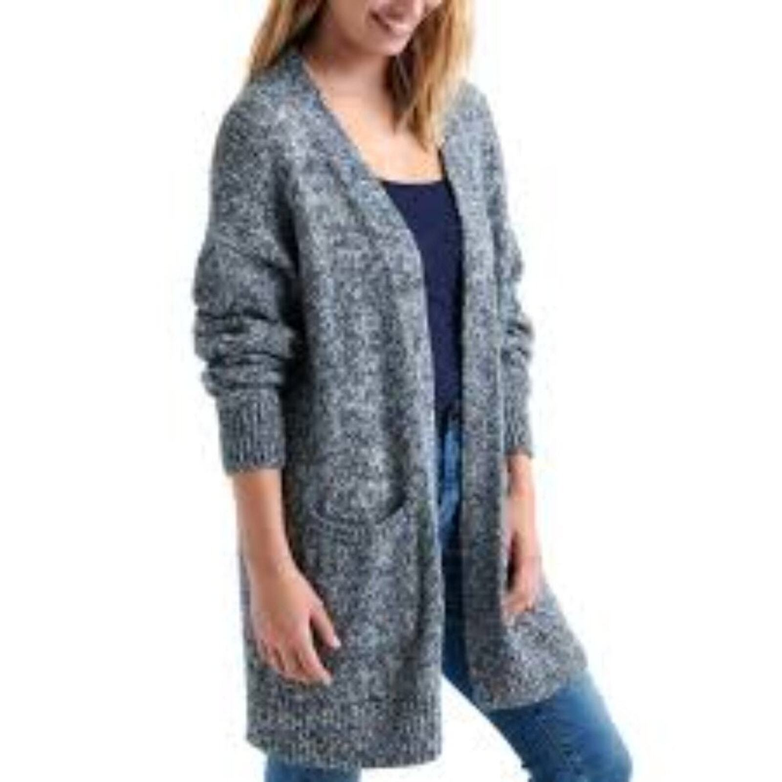 UNIVERSAL THREAD MULTI COLOR CABLEKNIT DUSTER SIZ… - image 1