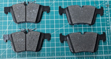 Mercedes-Benz Rear Brake Pads for W205 C-Class, A008 420 13 20, No Wear Sensor