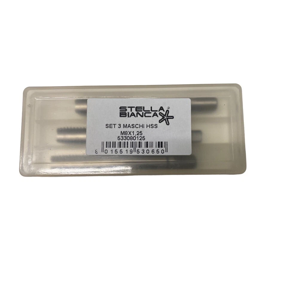 Burkit Set Maschio E Filiera M2 X 0,4 Mano Destra - Kit Filettatura Manuale Con Dado Rotondo In Acciaio HSS Per Riparazioni Meccaniche