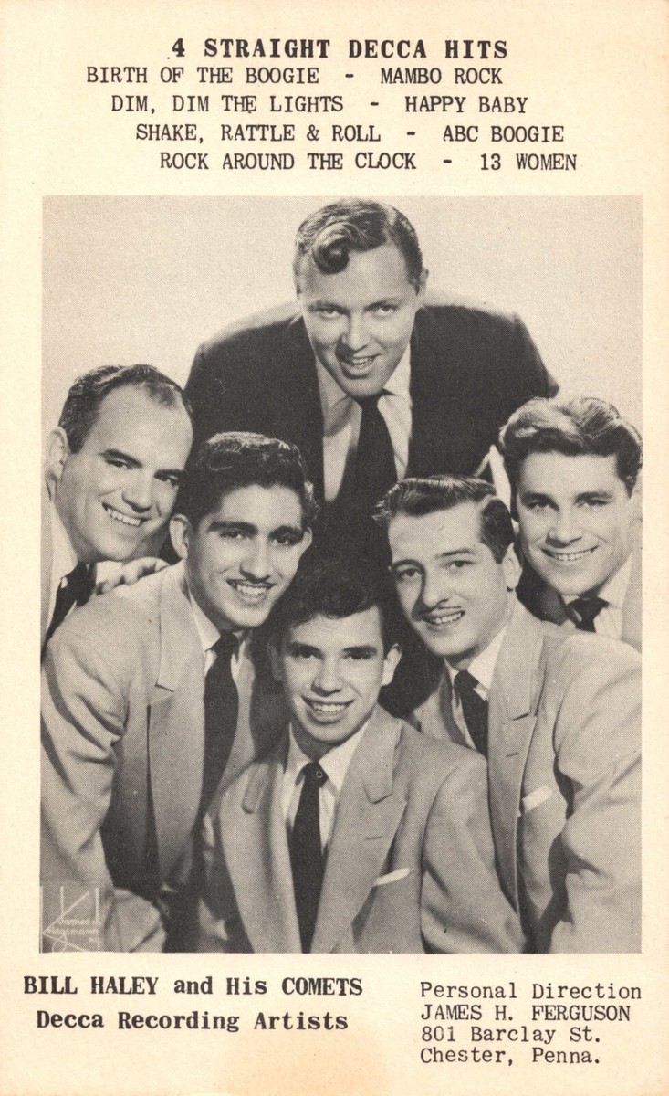 Bill Haley and His Comets Decca Recording Artists Vintage