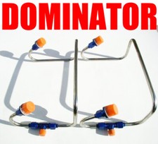 Dual Inlet 4500 Dominator Blower Fuel Line Kit Holley Qft Carbs Choice Color