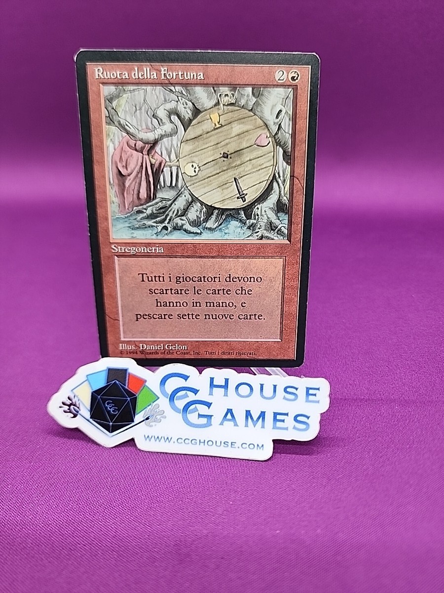 Wheel Of Fortune - Revised - Italian - FBB - Reserved List - MTG